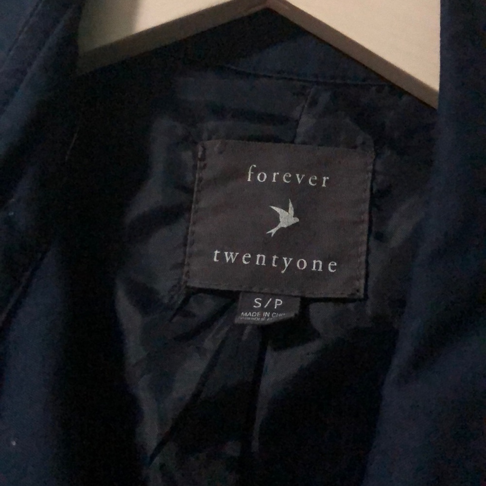 Navy blue Trench coat